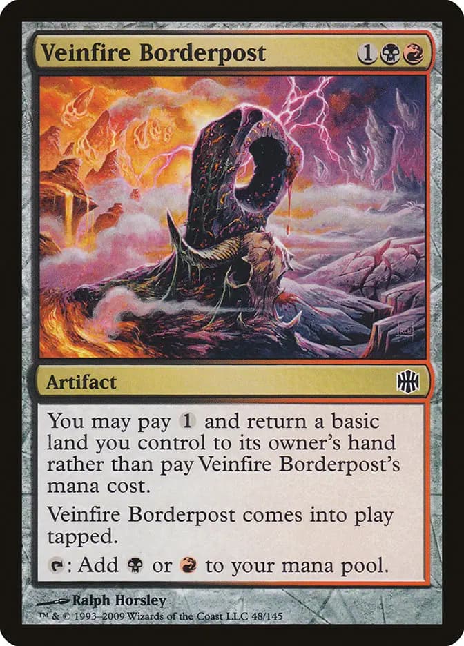 Card image of Veinfire Borderpost