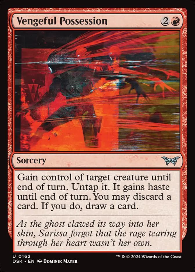 Card image of Vengeful Possession
