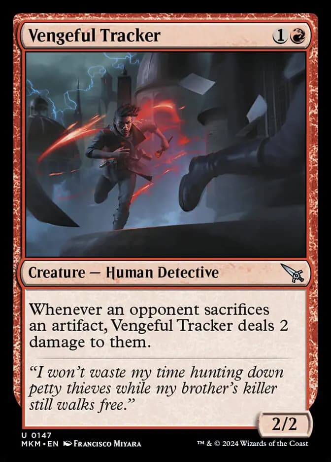 Card image of Vengeful Tracker
