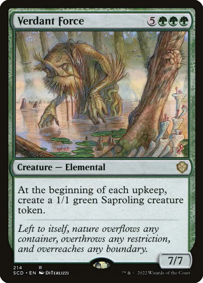 Card image of Verdant Force