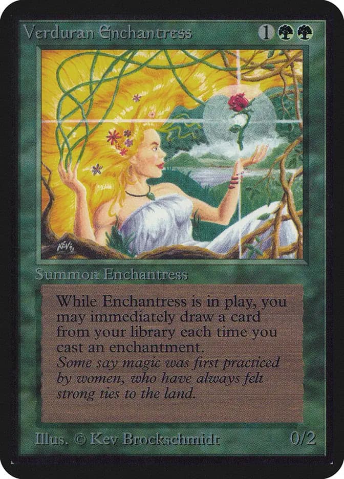 Card image of Verduran Enchantress