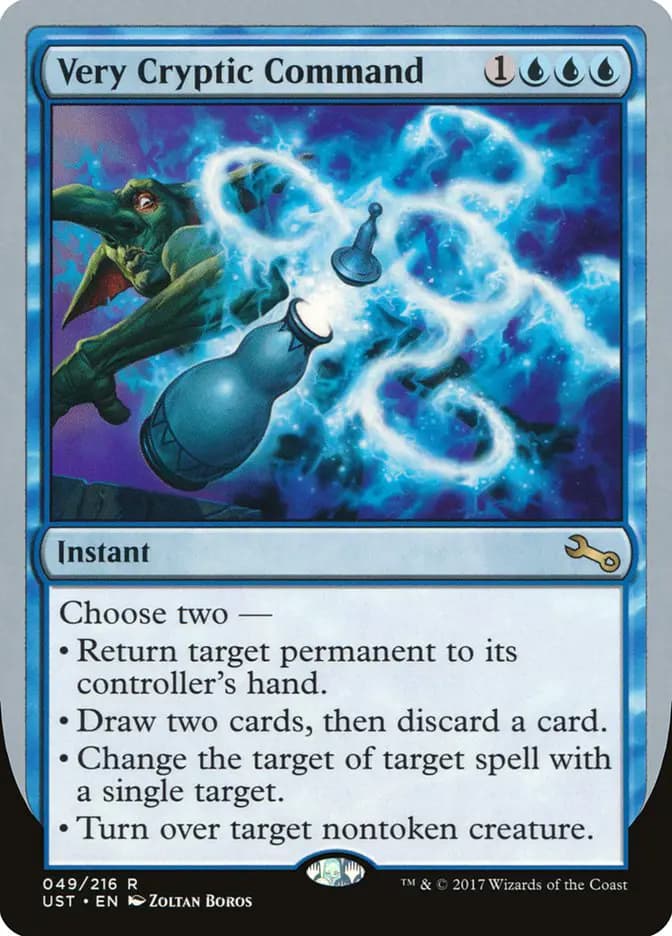 Card image of Very Cryptic Command
