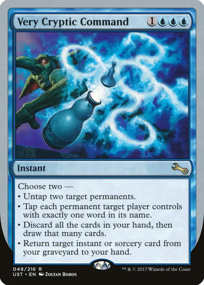 Card image of Very Cryptic Command