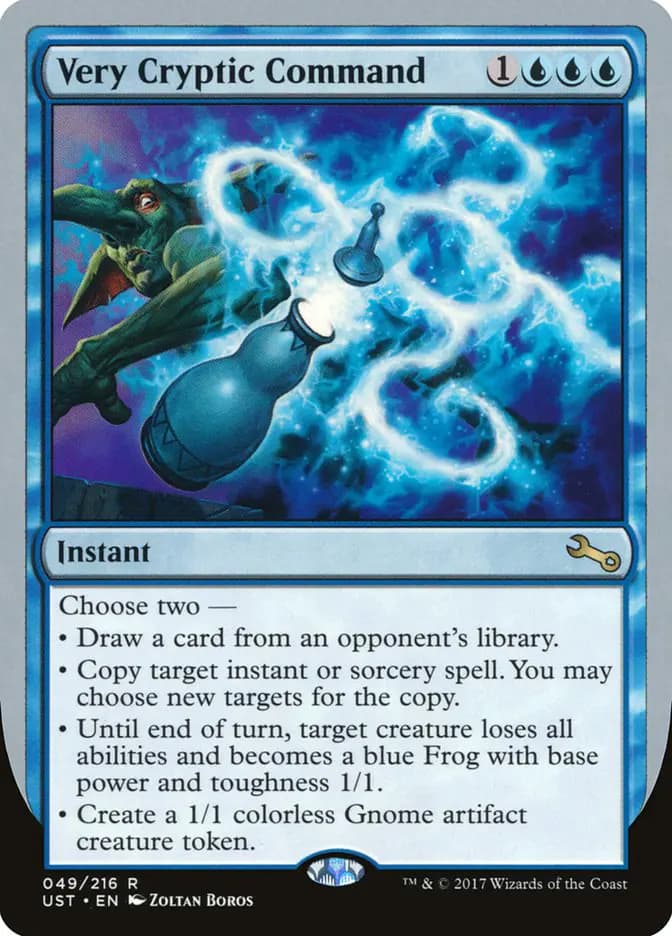 Card image of Very Cryptic Command