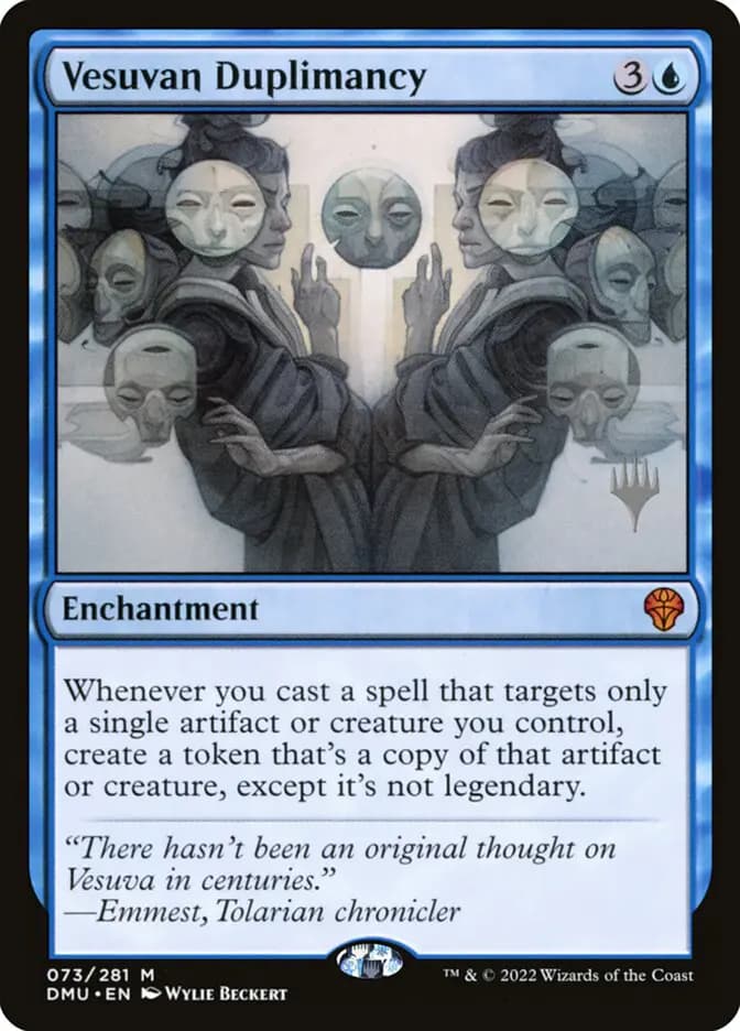 Card image of Vesuvan Duplimancy