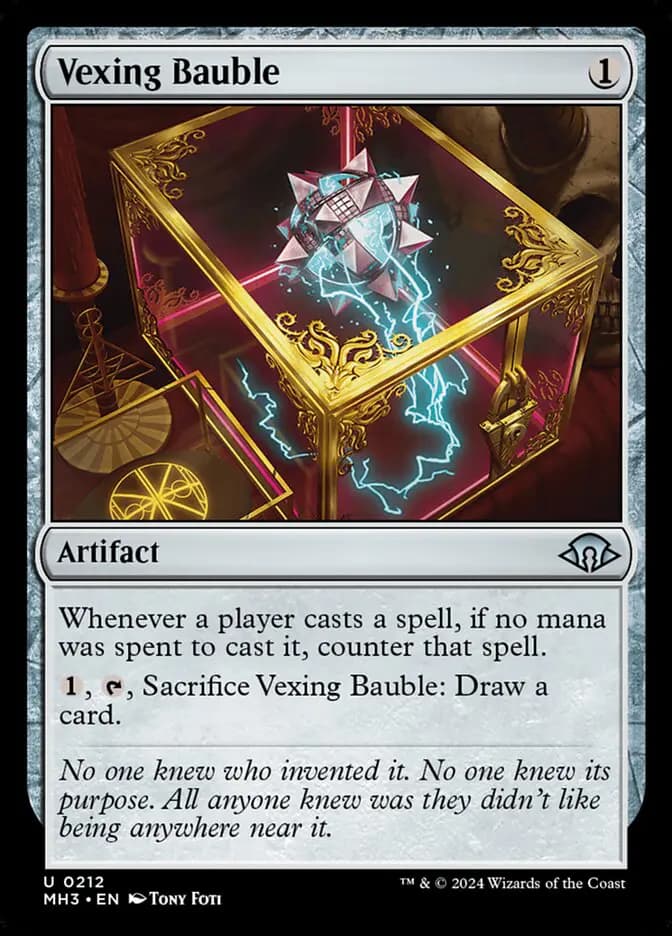Card image of Vexing Bauble