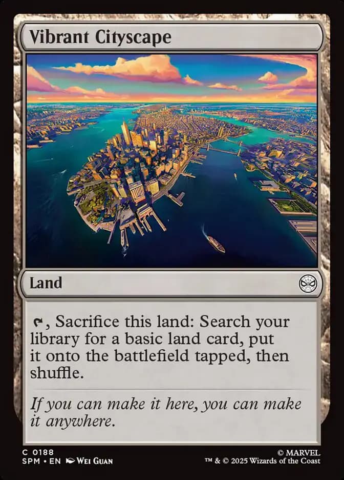 Card image of Vibrant Cityscape