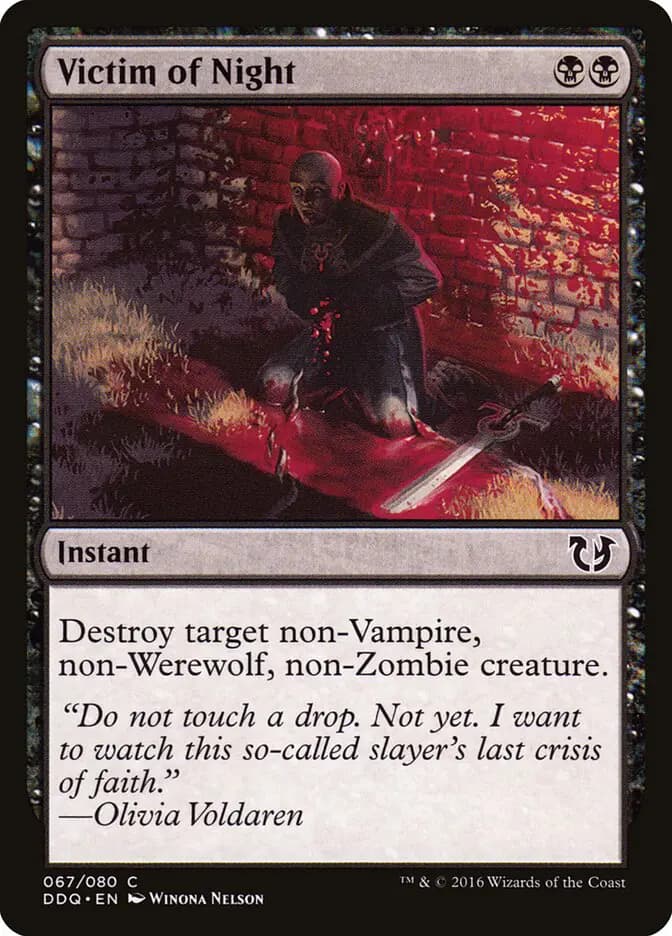 Card image of Victim of Night