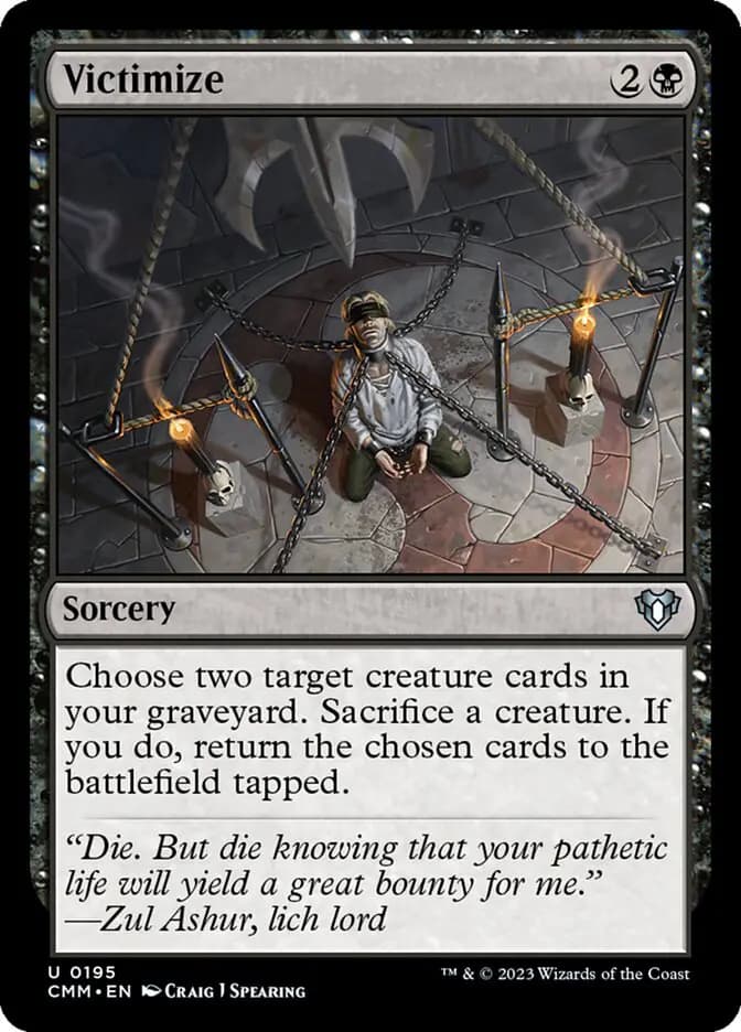 Card image of Victimize