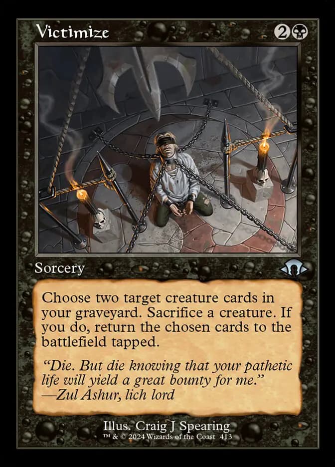 Card image of Victimize