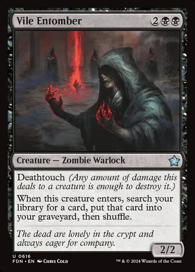 Card image of Vile Entomber
