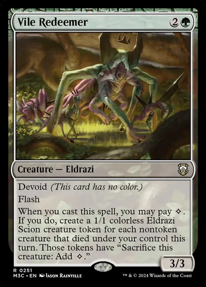 Card image of Vile Redeemer