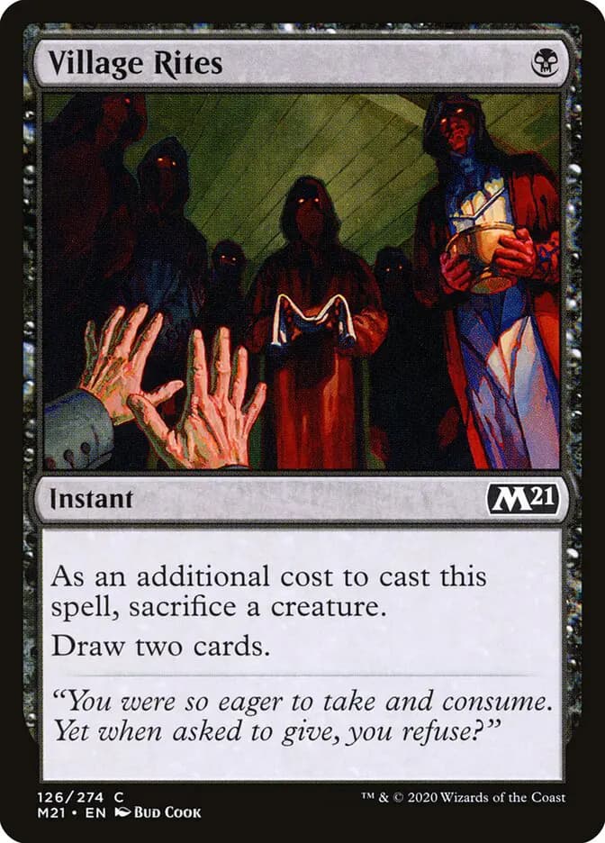 Card image of Village Rites
