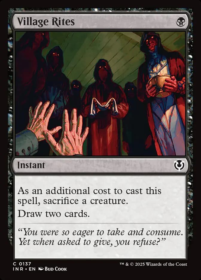 Card image of Village Rites