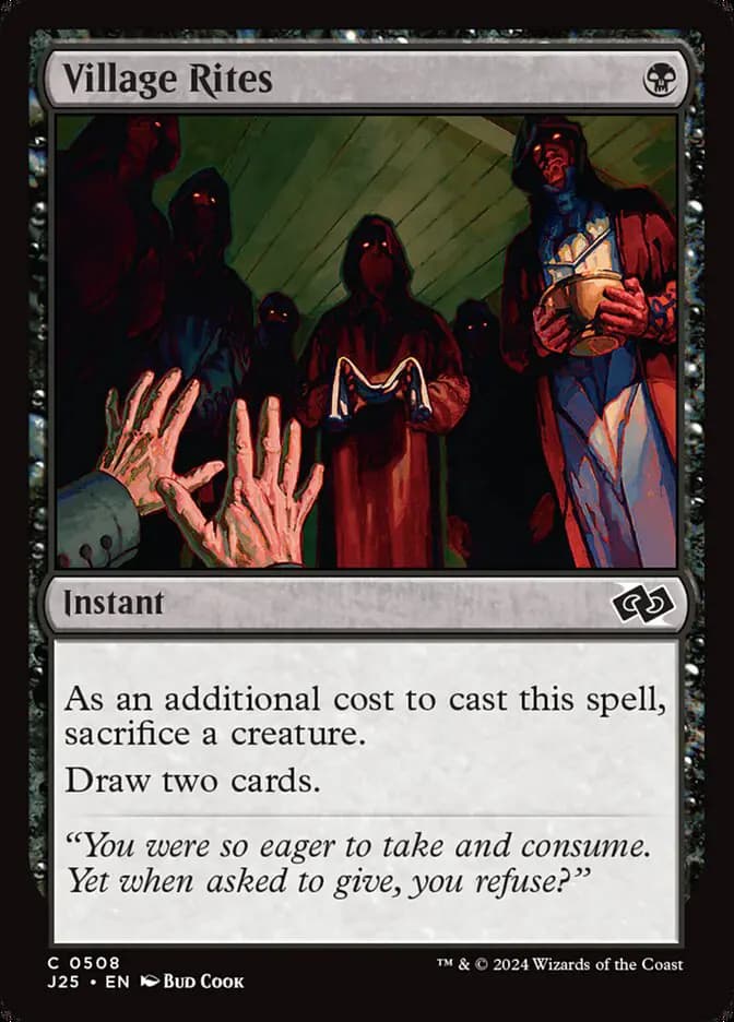 Card image of Village Rites