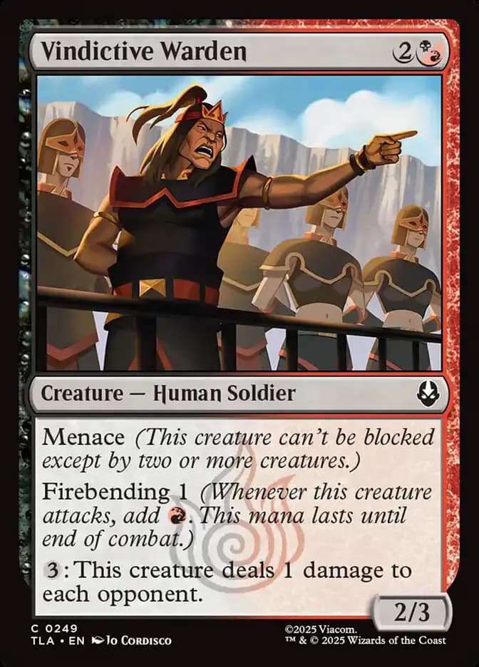 Card image of Vindictive Warden