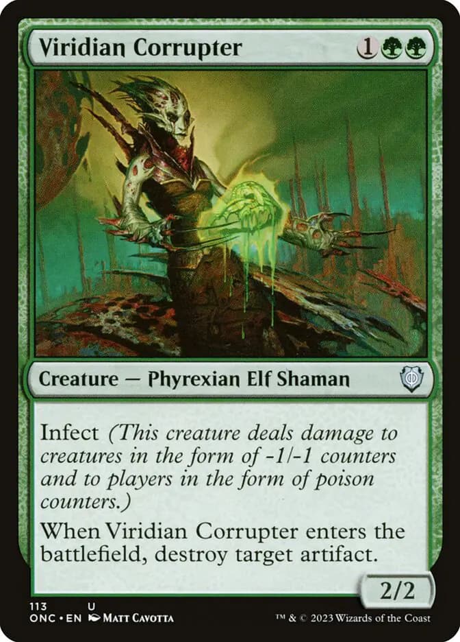 Card image of Viridian Corrupter