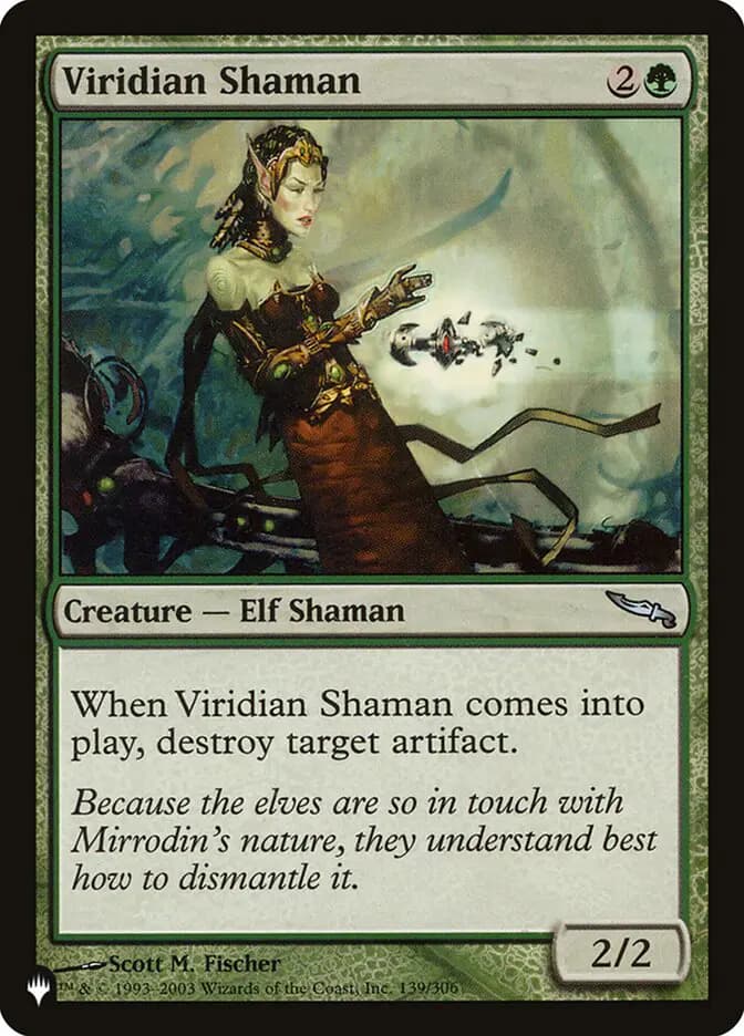 Card image of Viridian Shaman