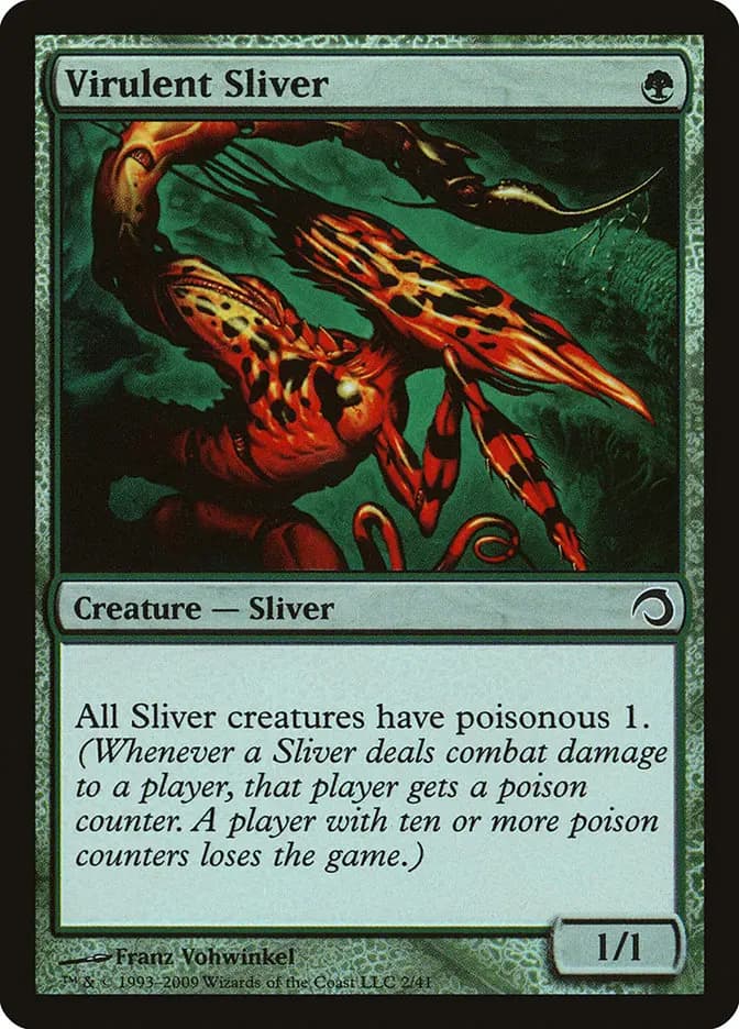 Card image of Virulent Sliver