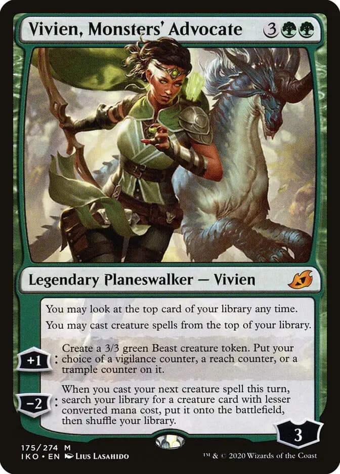 Card image of Vivien, Monsters' Advocate