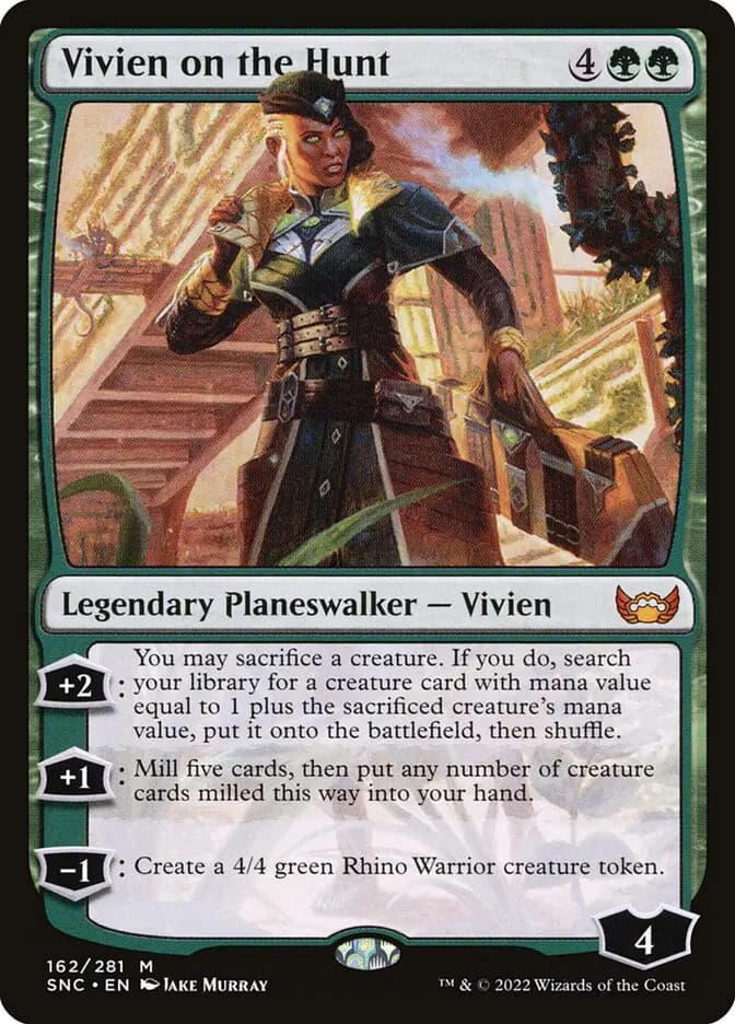 Card image of Vivien on the Hunt