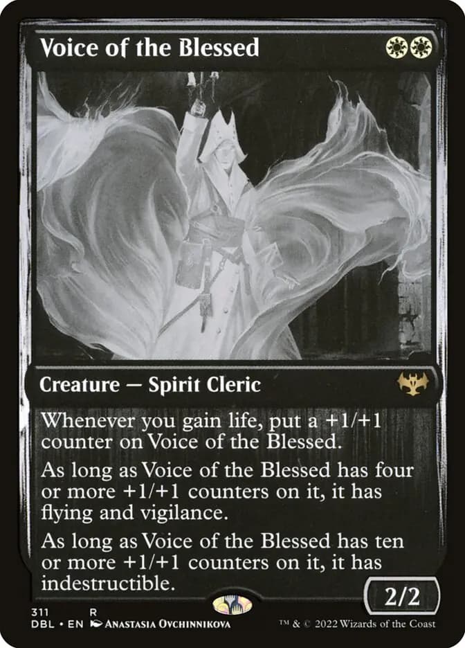 Card image of Voice of the Blessed