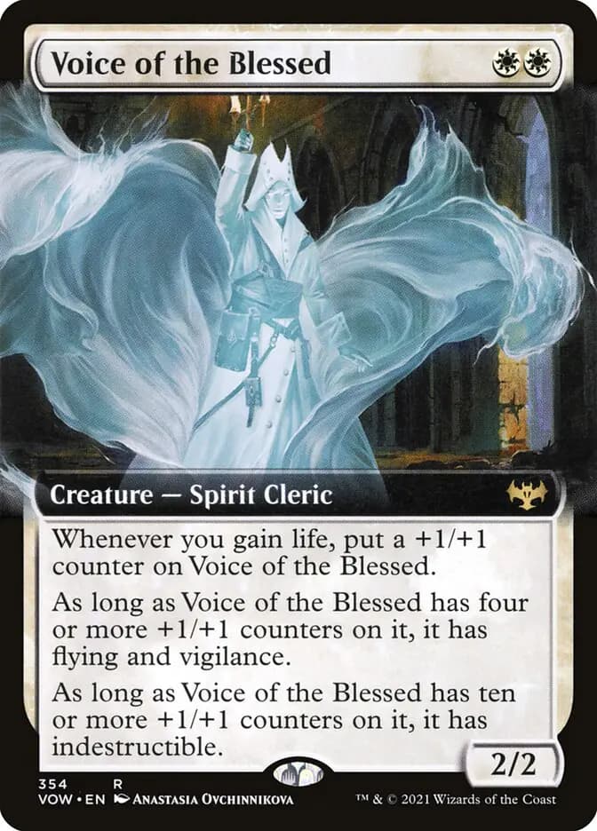 Card image of Voice of the Blessed