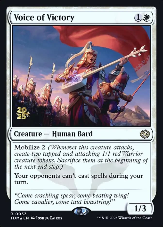 Card image of Voice of Victory