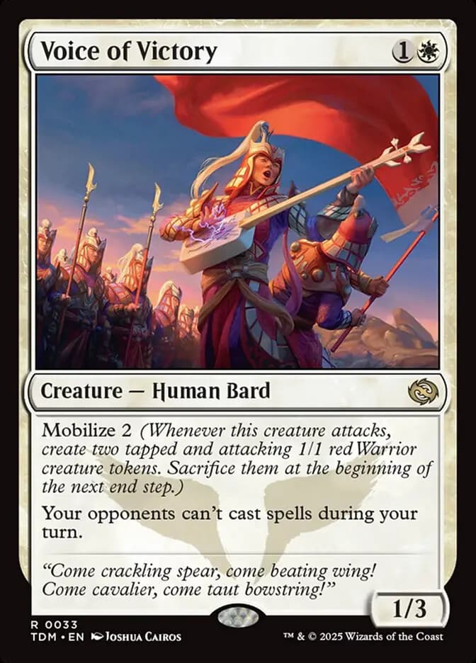 Card image of Voice of Victory