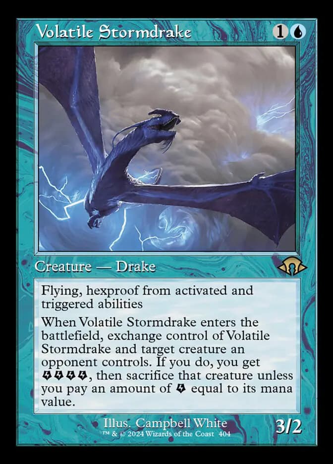 Card image of Volatile Stormdrake