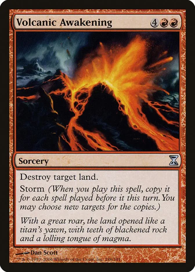 Card image of Volcanic Awakening