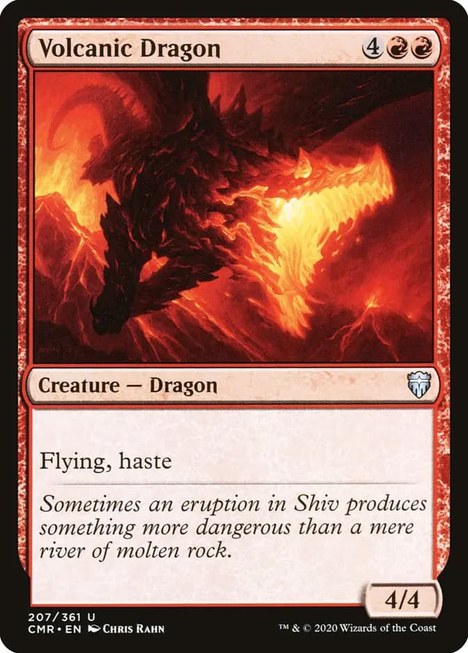 Card image of Volcanic Dragon