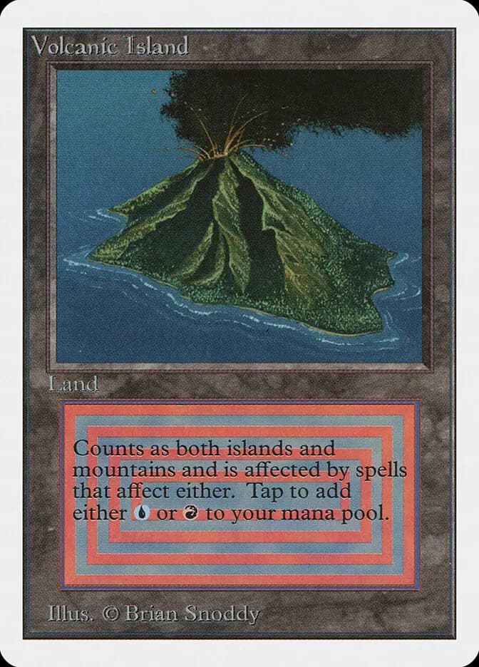 Card image of Volcanic Island