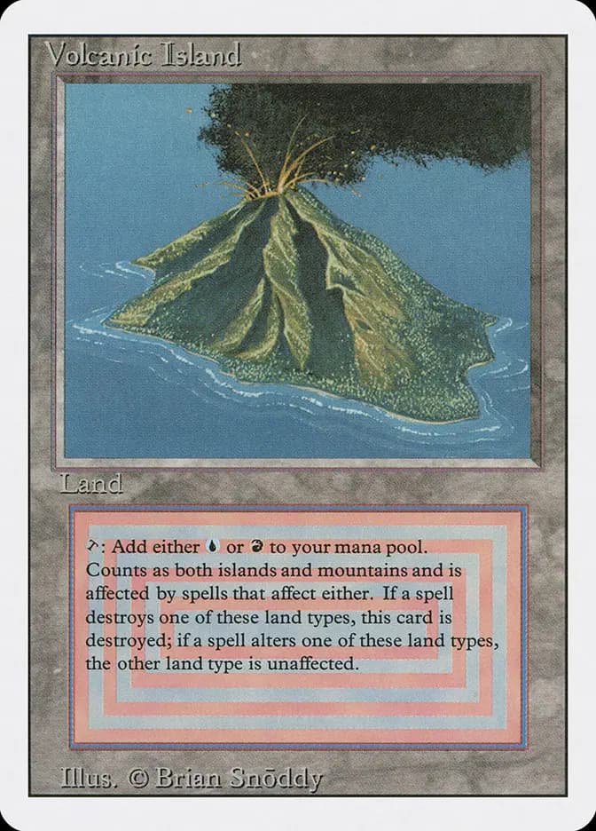 Card image of Volcanic Island