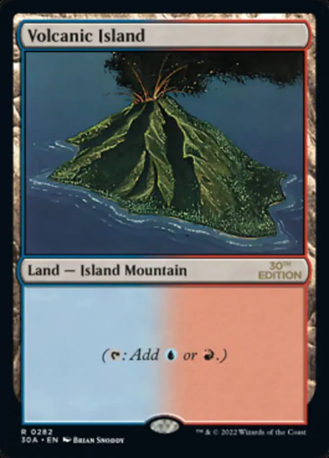 Card image of Volcanic Island
