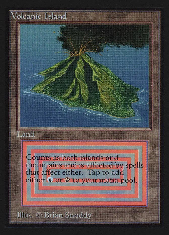 Card image of Volcanic Island