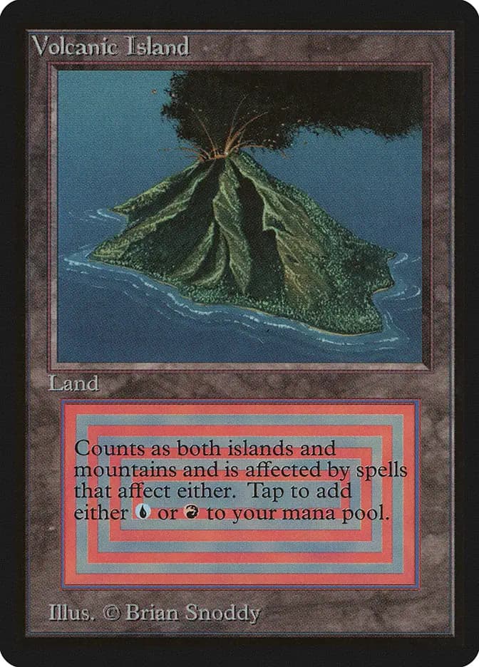 Card image of Volcanic Island