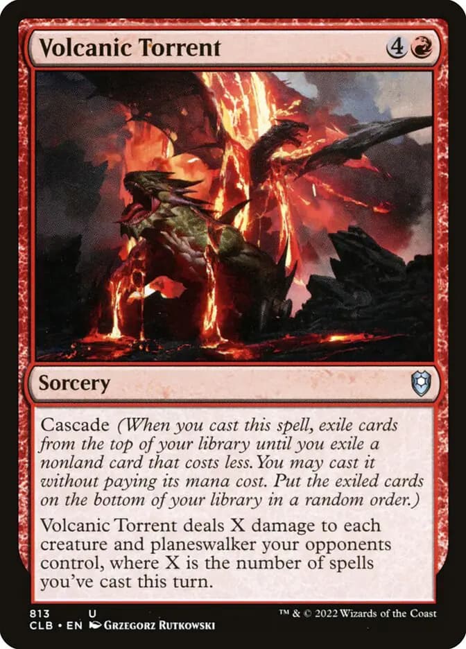 Card image of Volcanic Torrent