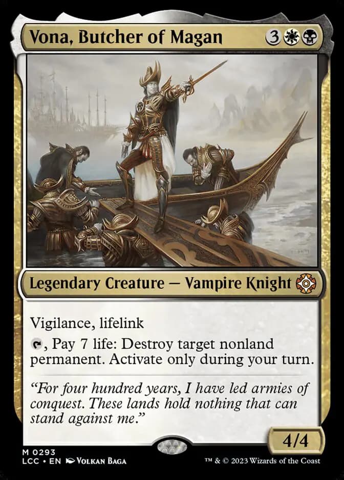 Card image of Vona, Butcher of Magan