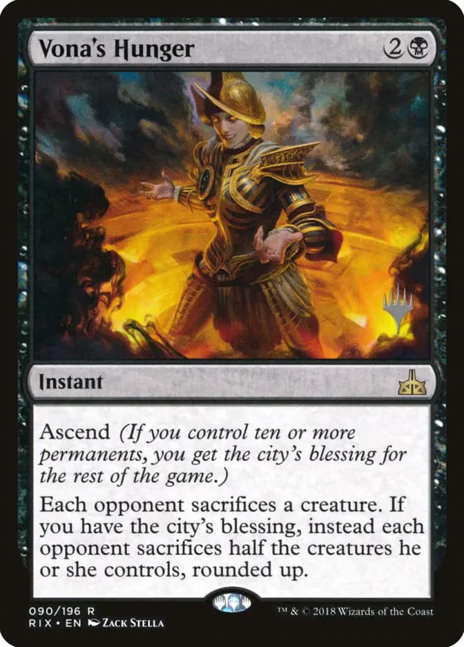 Card image of Vona's Hunger