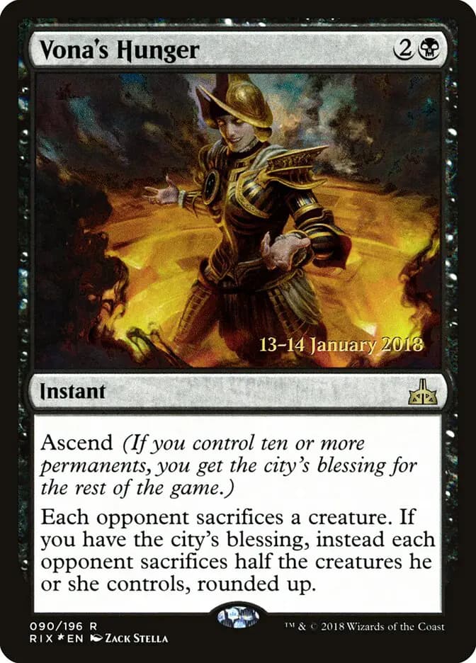 Card image of Vona's Hunger