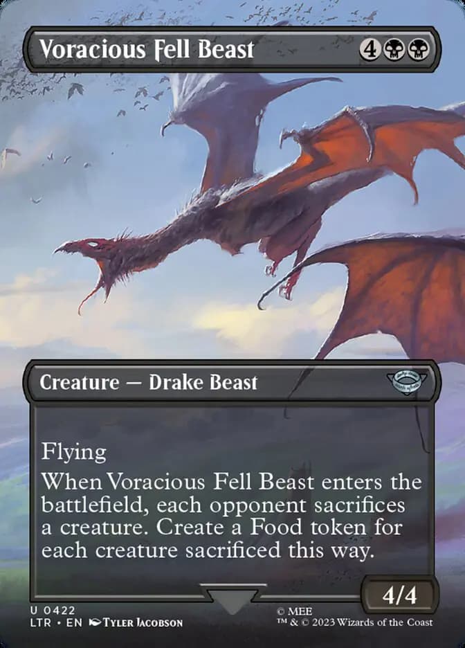 Card image of Voracious Fell Beast