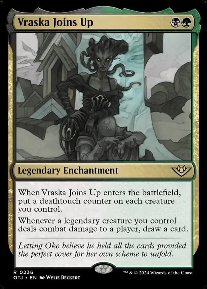 Card image of Vraska Joins Up