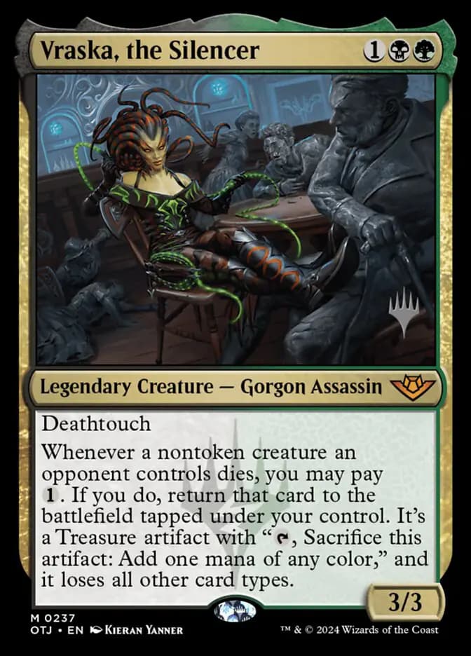 Card image of Vraska, the Silencer