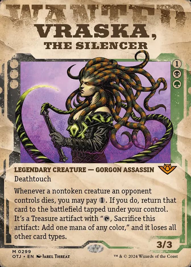 Card image of Vraska, the Silencer