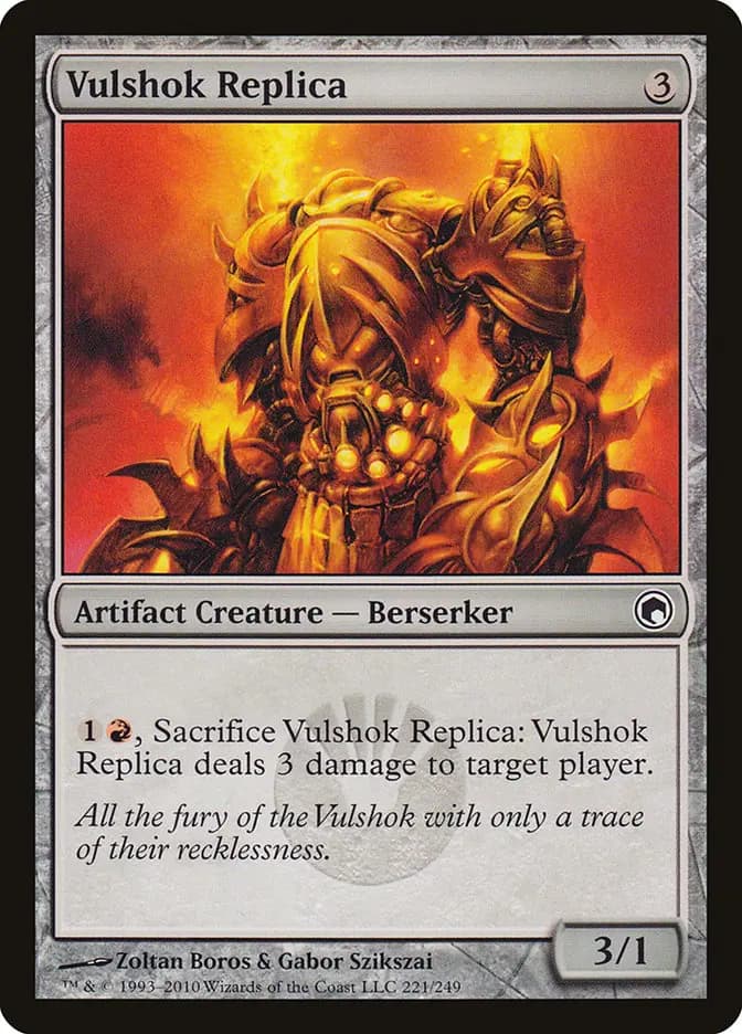 Card image of Vulshok Replica