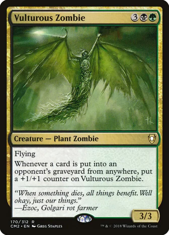 Card image of Vulturous Zombie