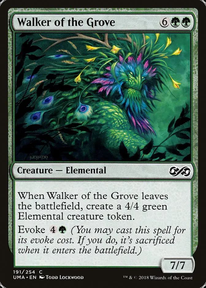 Card image of Walker of the Grove