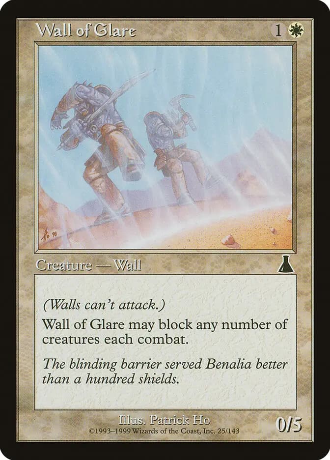 Card image of Wall of Glare