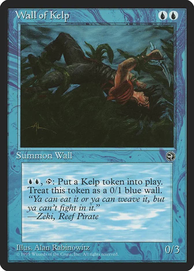 Card image of Wall of Kelp